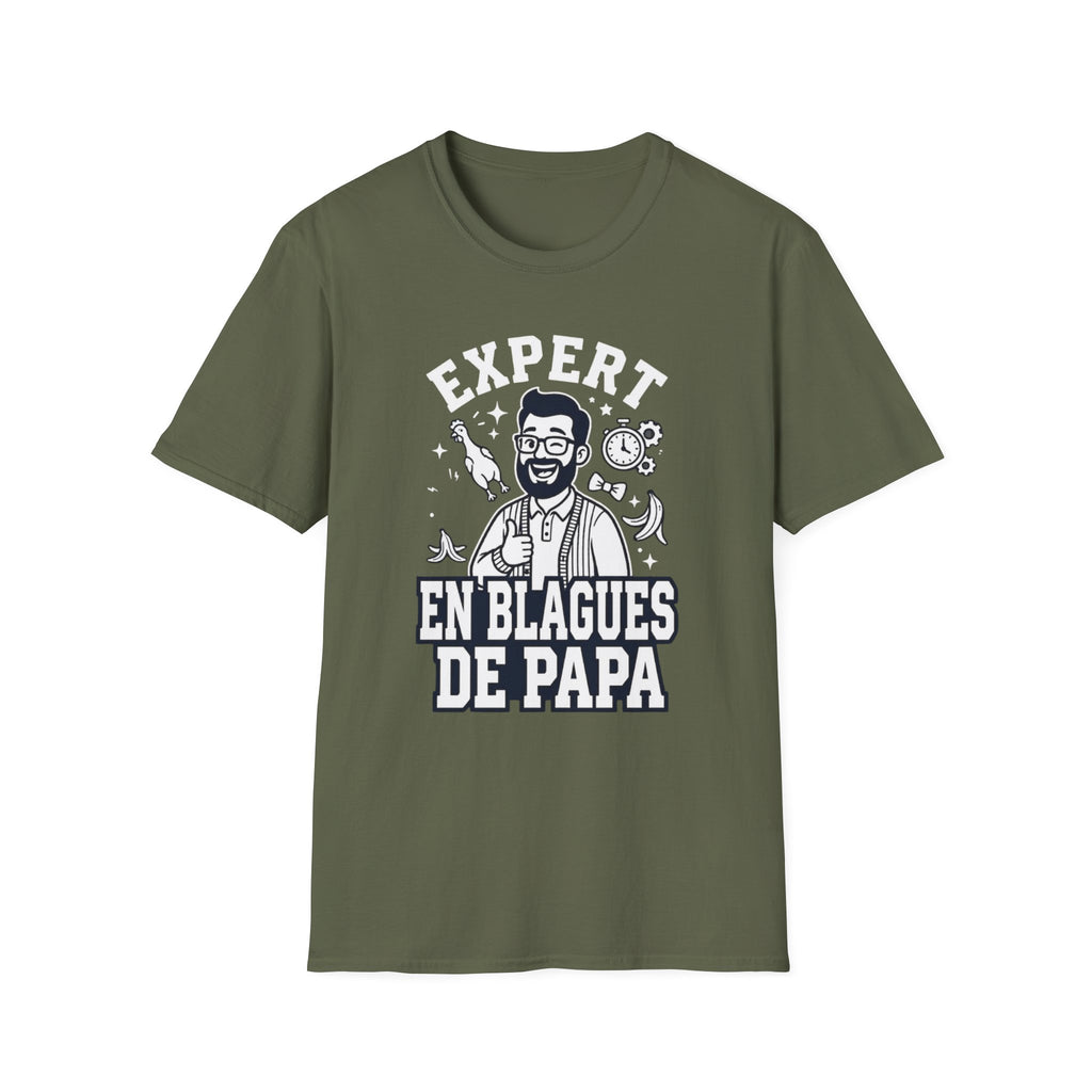 T-Shirt Expert En Blagues De Papa