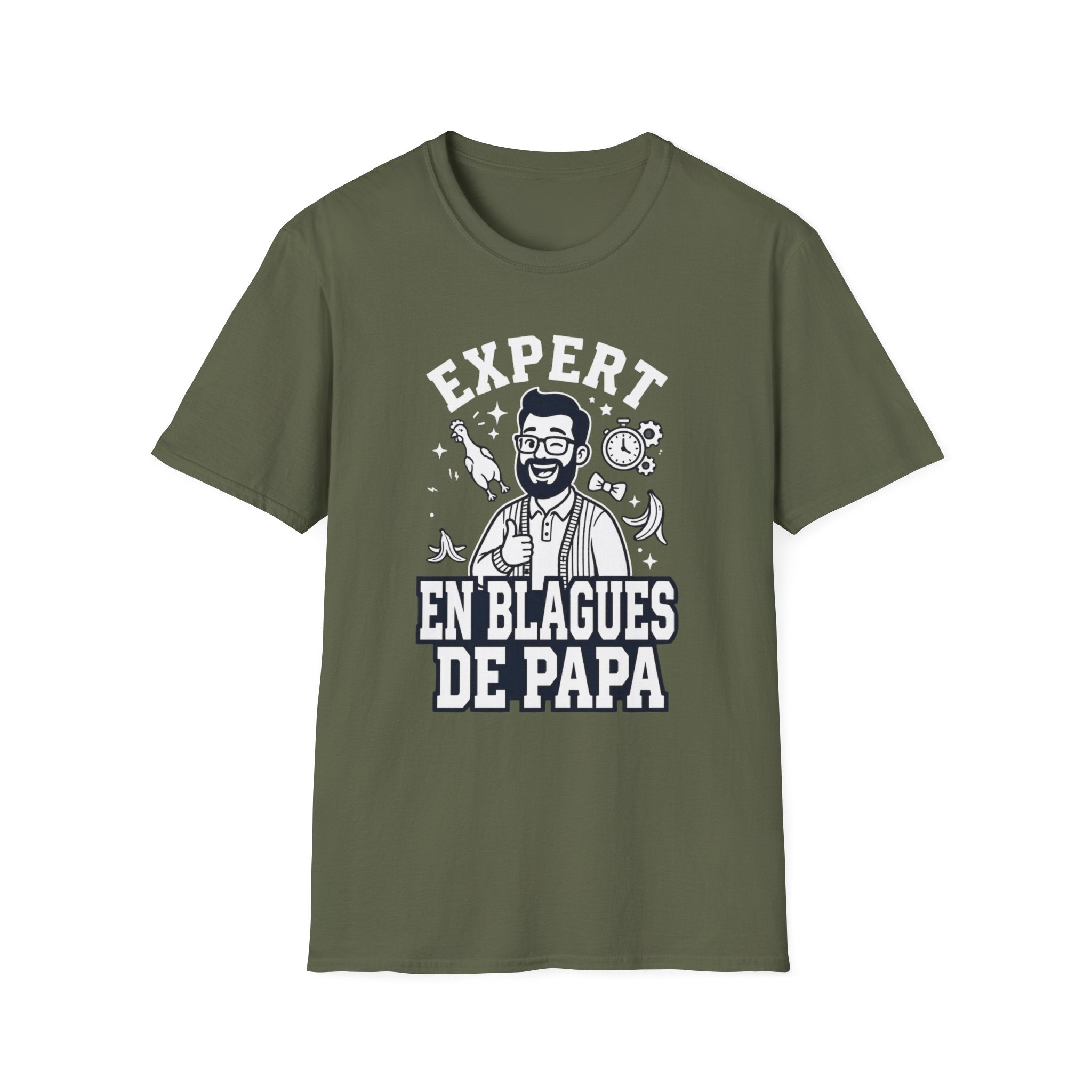 T-Shirt Expert En Blagues De Papa