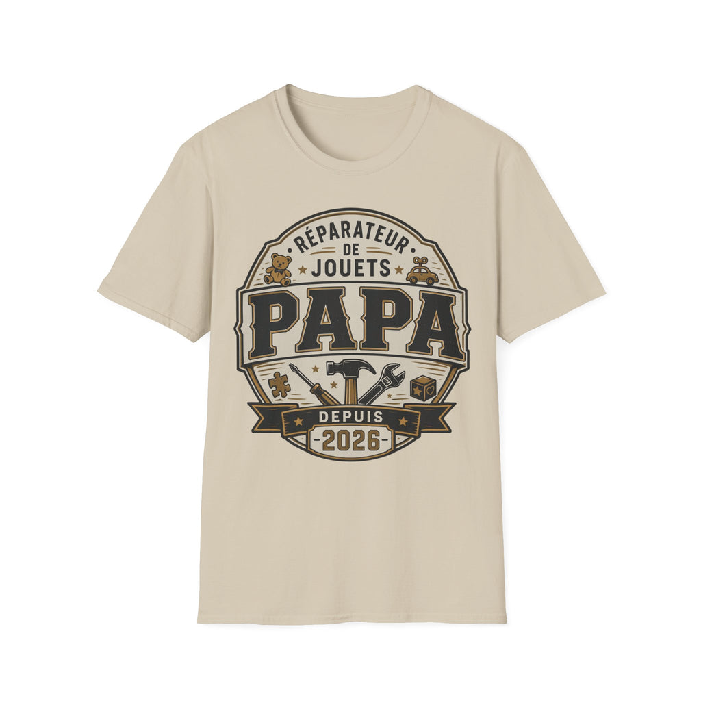 T-Shirt Papa Réparateur de Jouets
