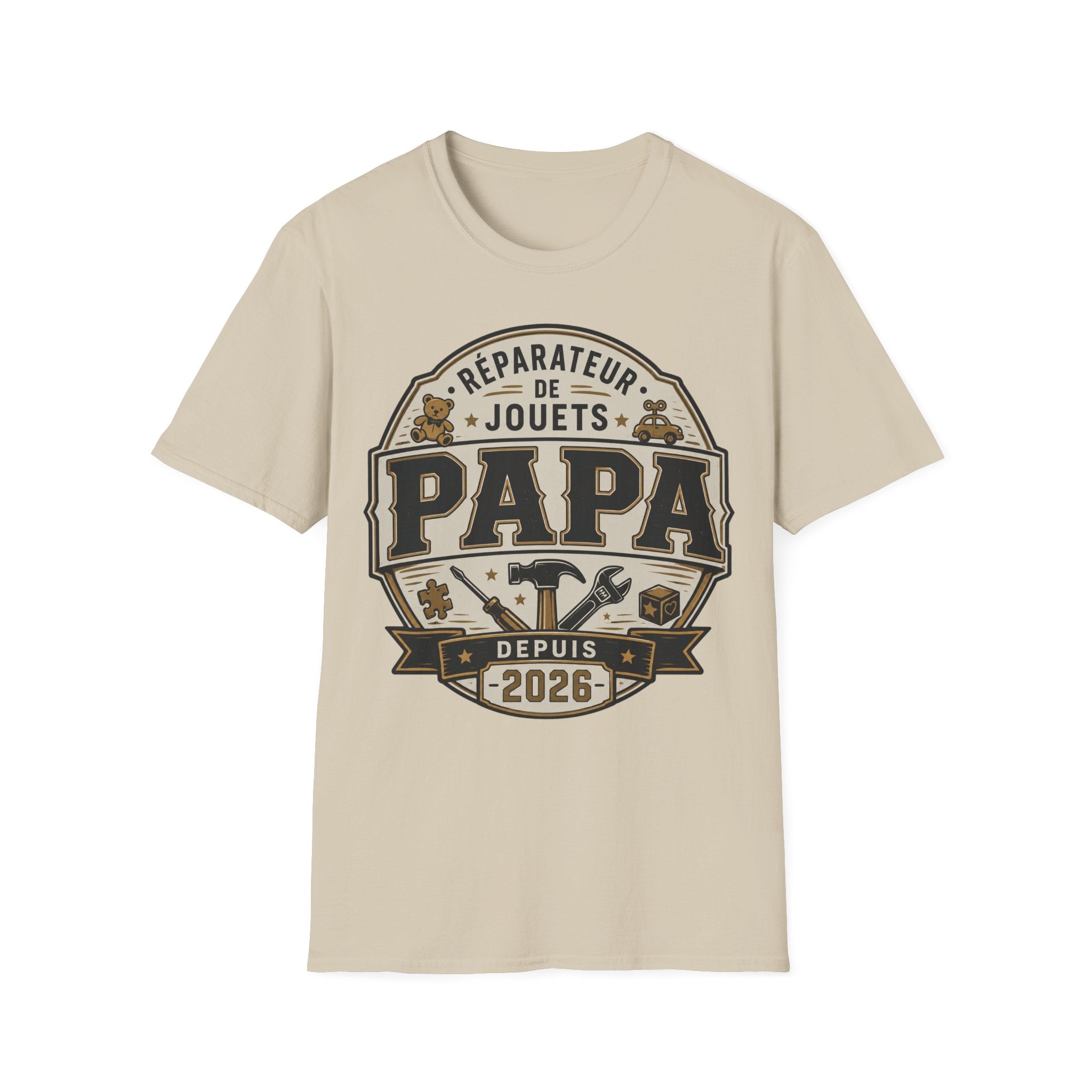 T-Shirt Papa Réparateur de Jouets