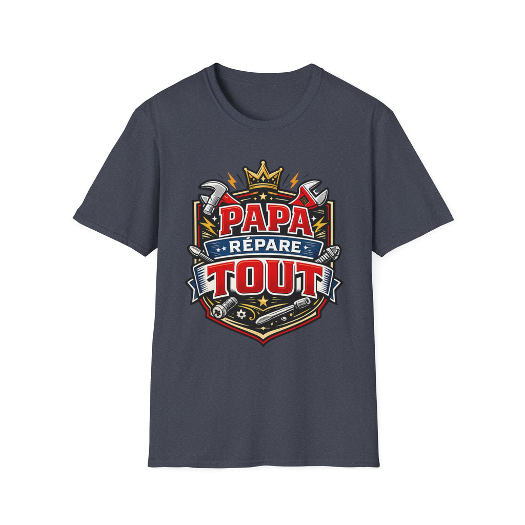 T-Shirt Papa Réparer Tout