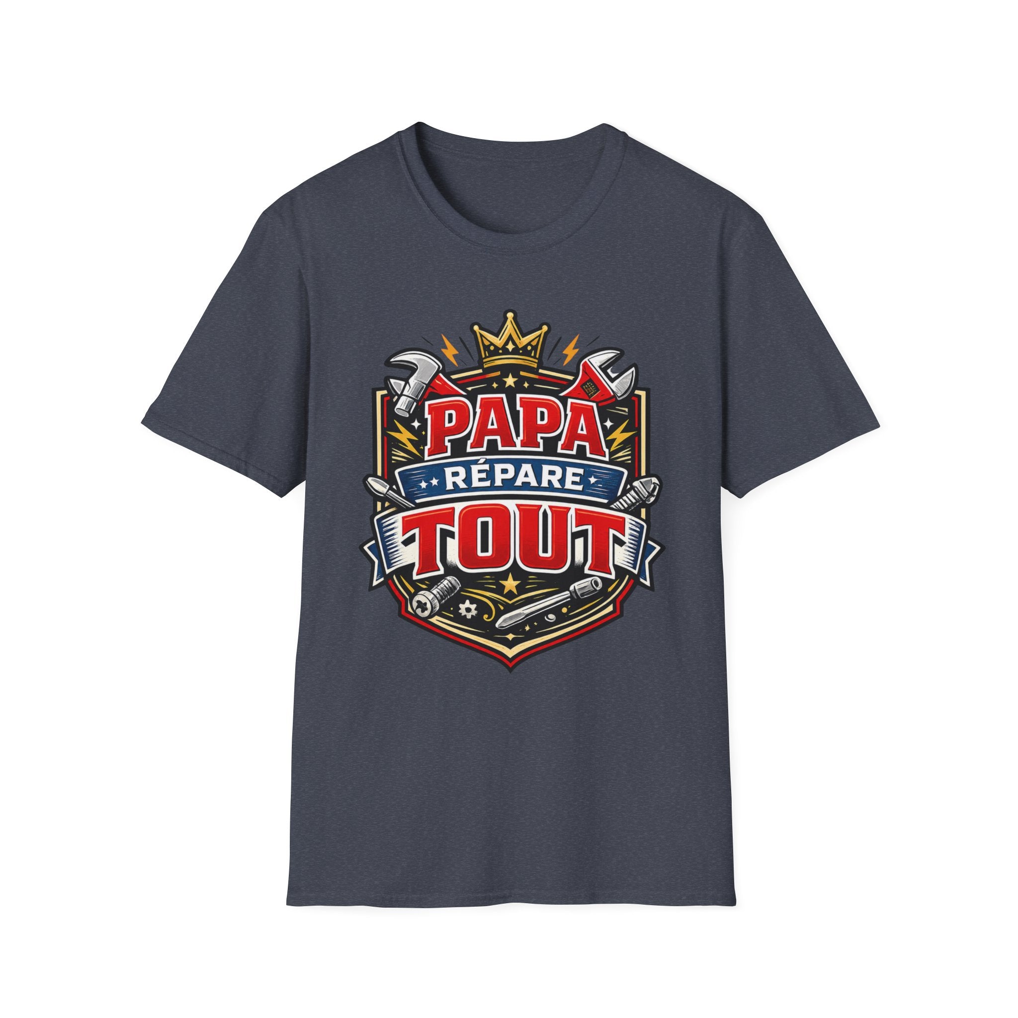 T-Shirt Papa Réparer Tout