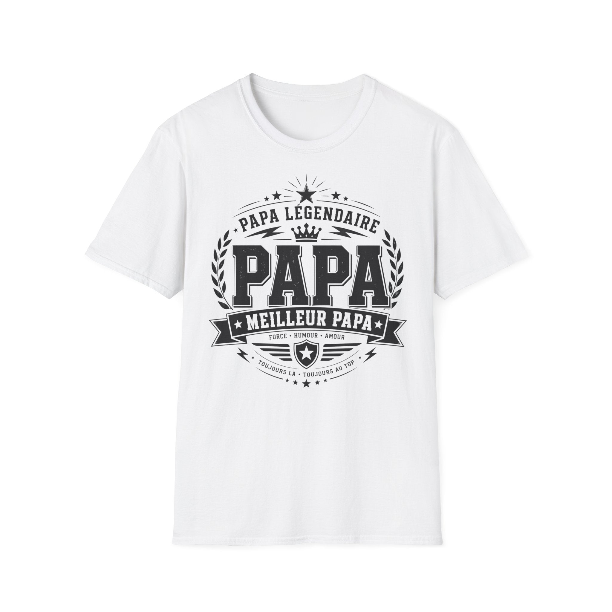 T-Shirt Papa Légendaire Meilleur Papa