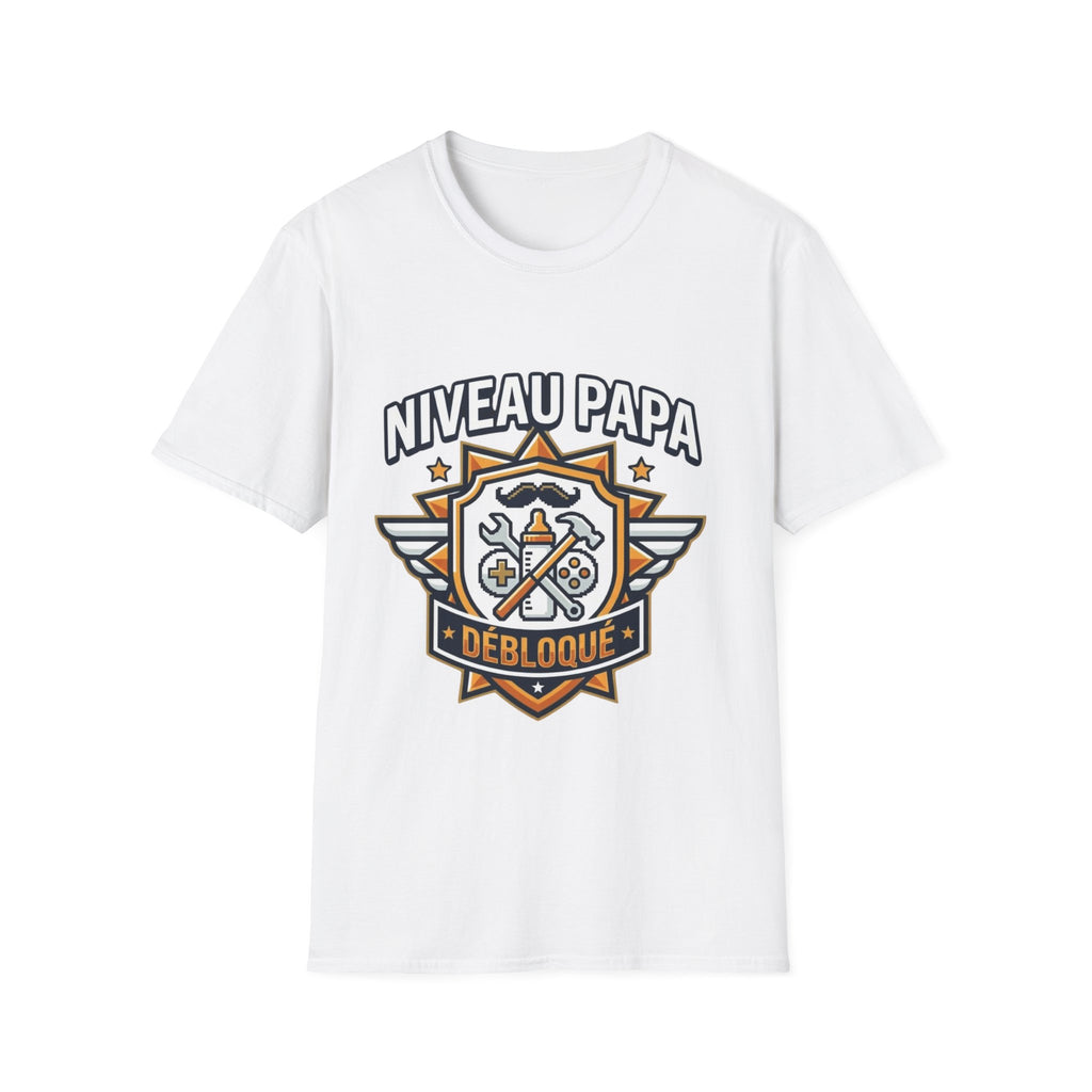T-Shirt Niveau Papa Débloqué