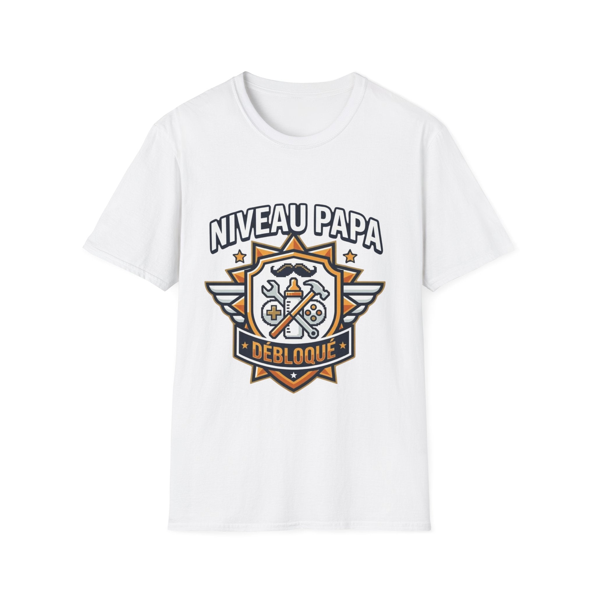 T-Shirt Niveau Papa Débloqué