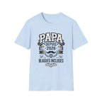 T-Shirt Papa Depuis 2026 Blagues Incluses