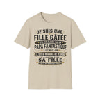 T-Shirt Papa Fantastique Né En Juin