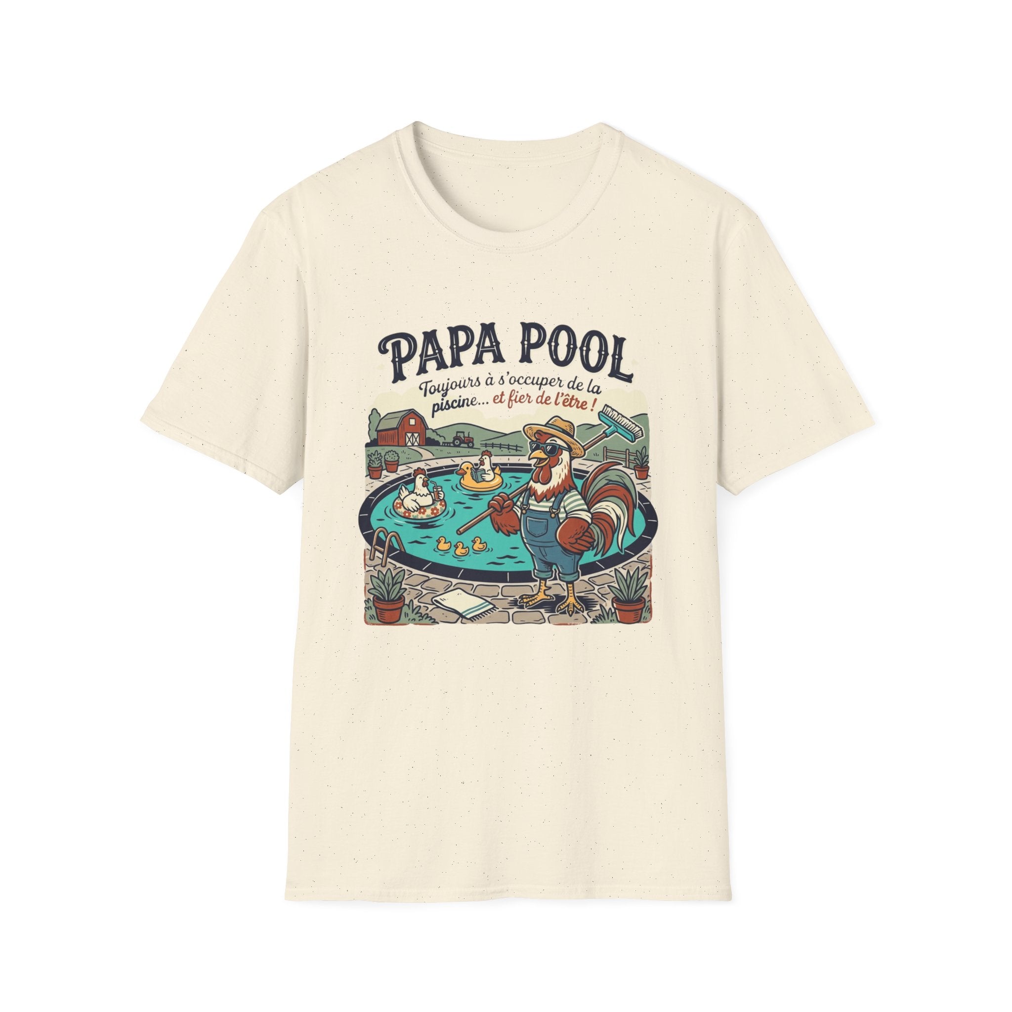 T-Shirt Papa Pool 4