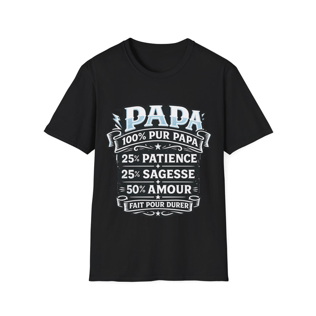 T-Shirt 100% Pur Papa