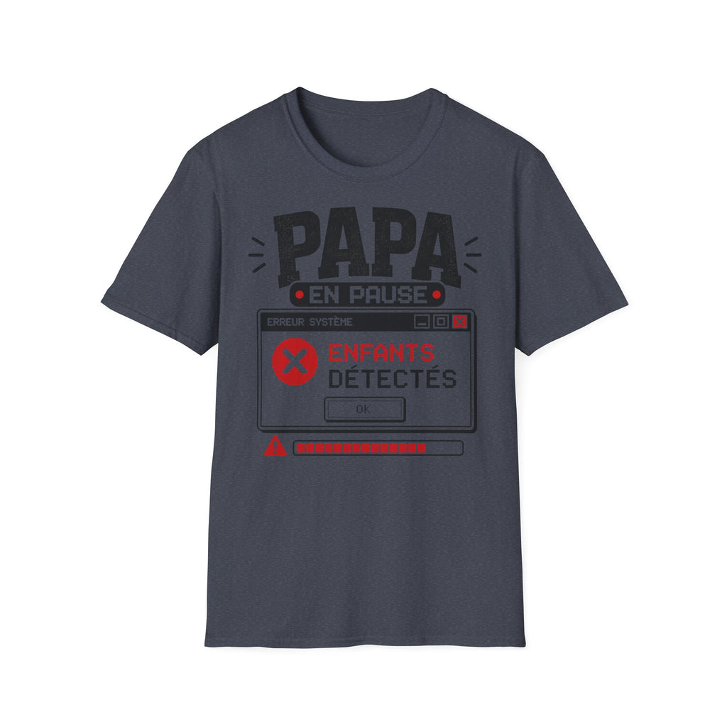 T-Shirt Papa En Pause