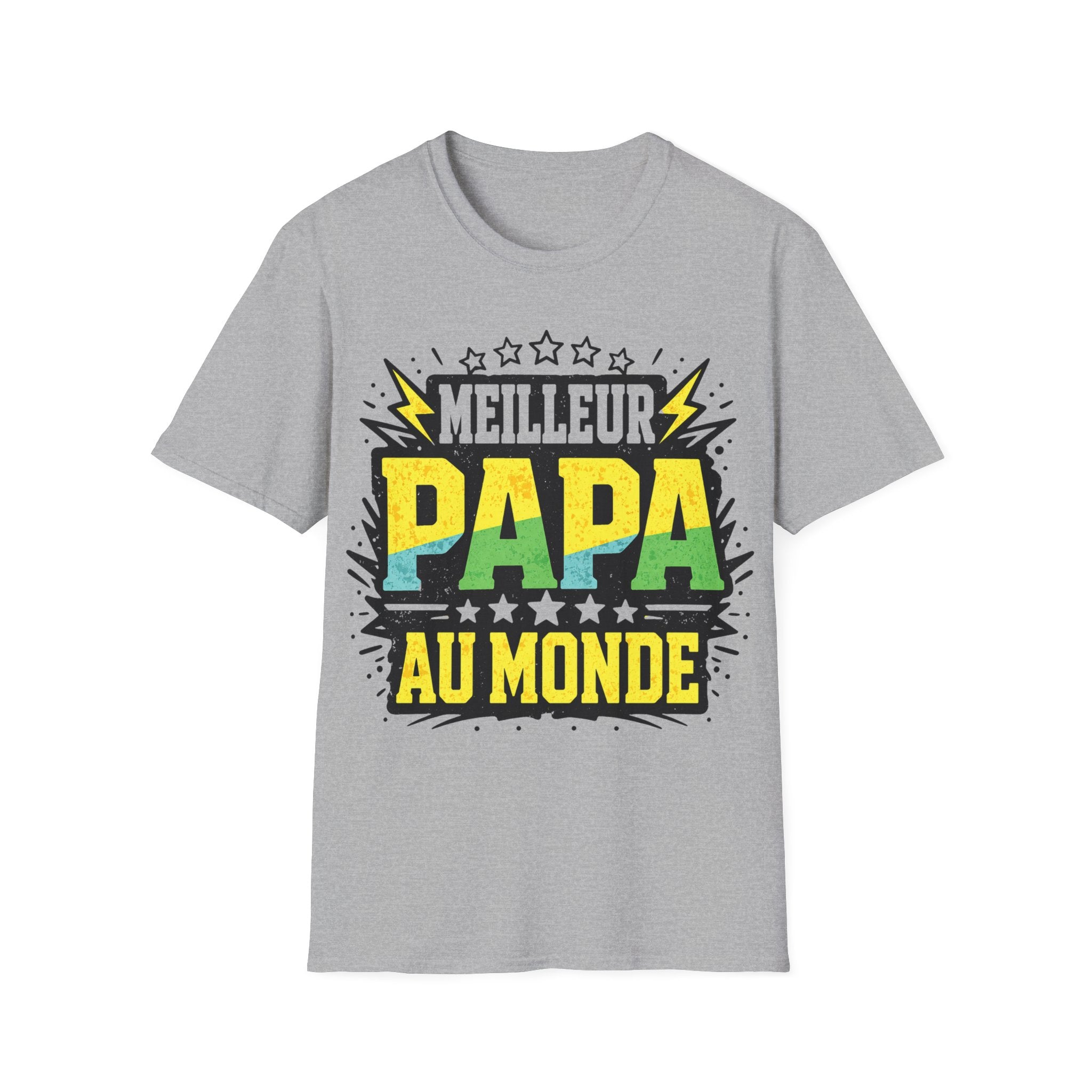 T-Shirt Meilleur Papa Au Monde