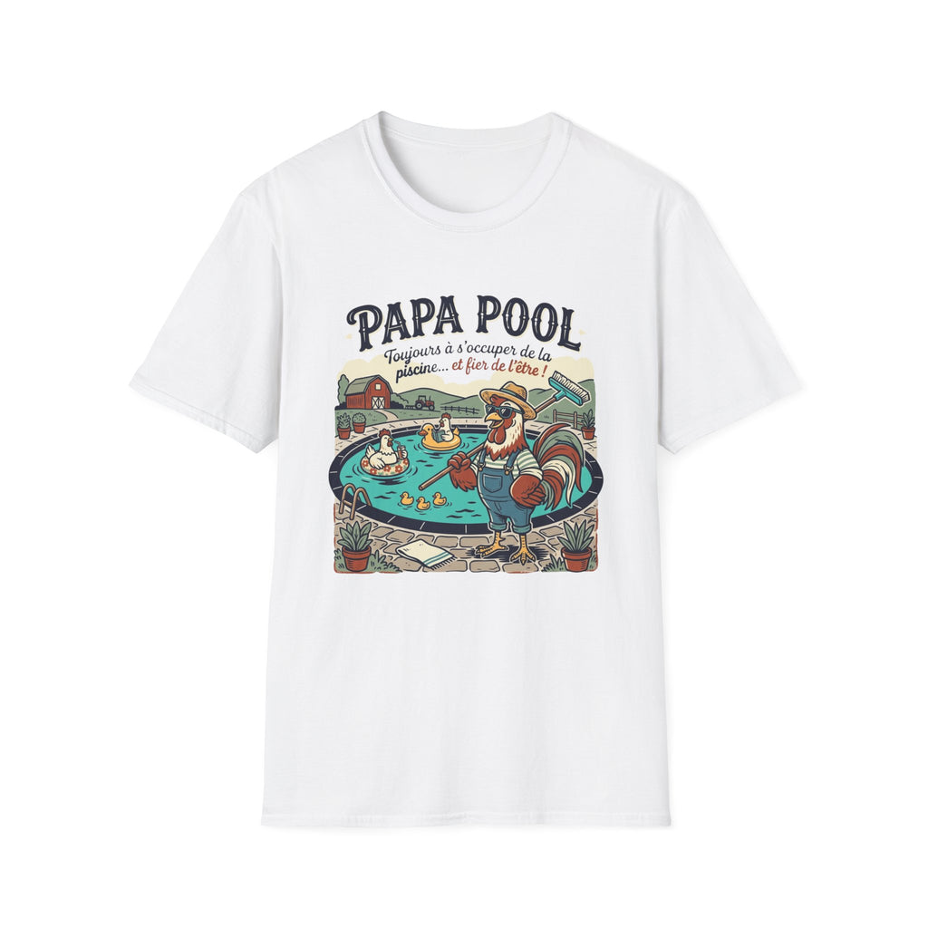 T-Shirt Papa Pool 4