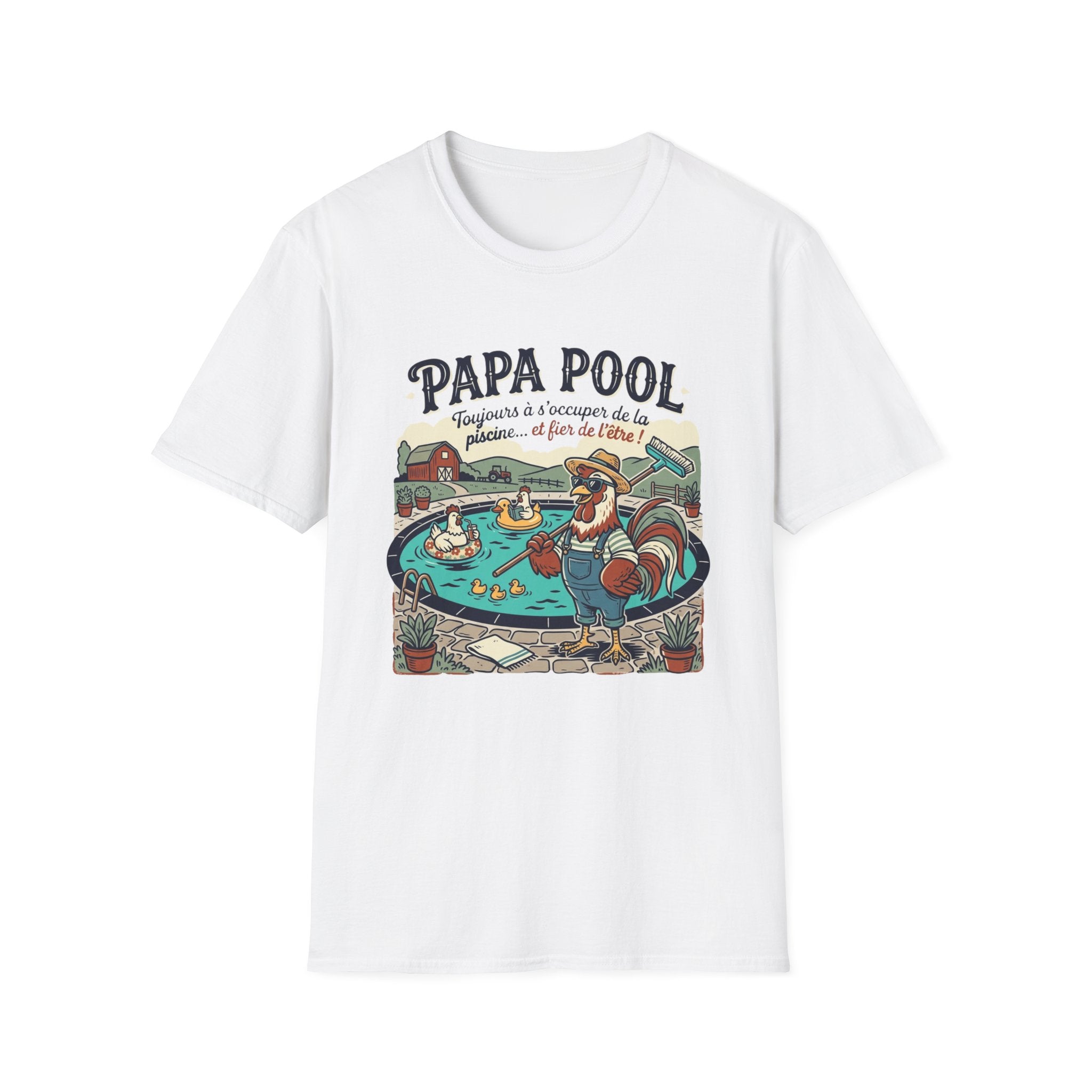 T-Shirt Papa Pool 4