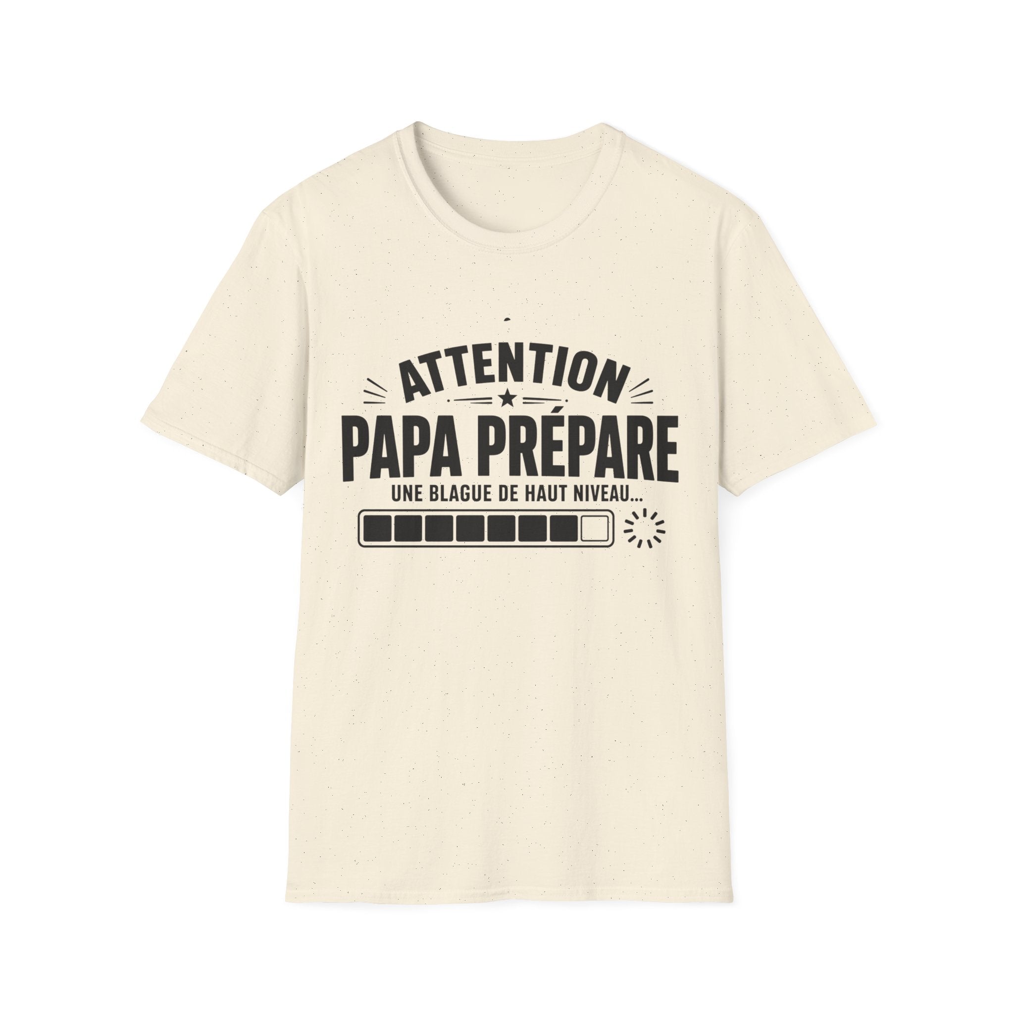 T-Shirt Papa Prépare Une Blague