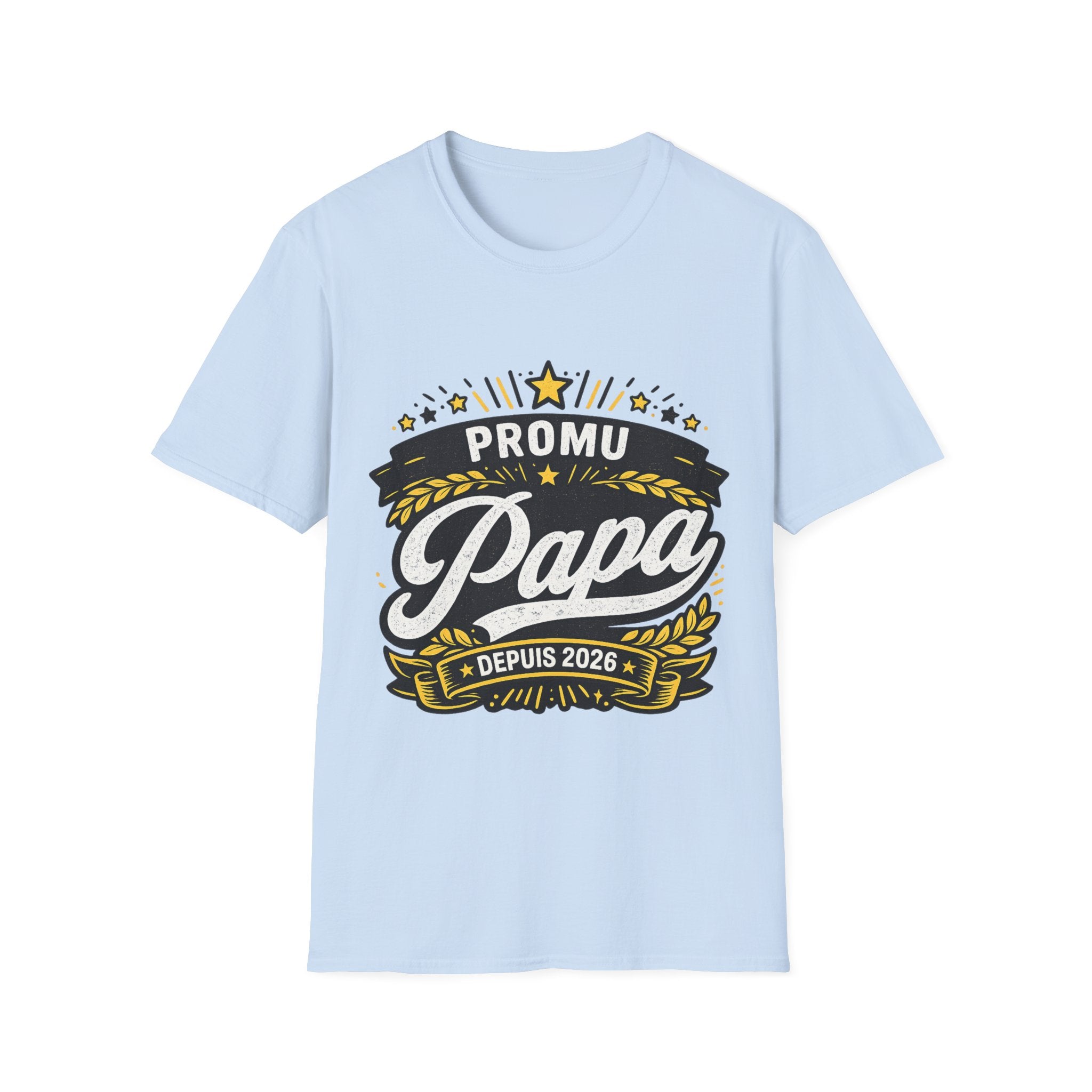 T-Shirt Promu Papa Depuis 2026