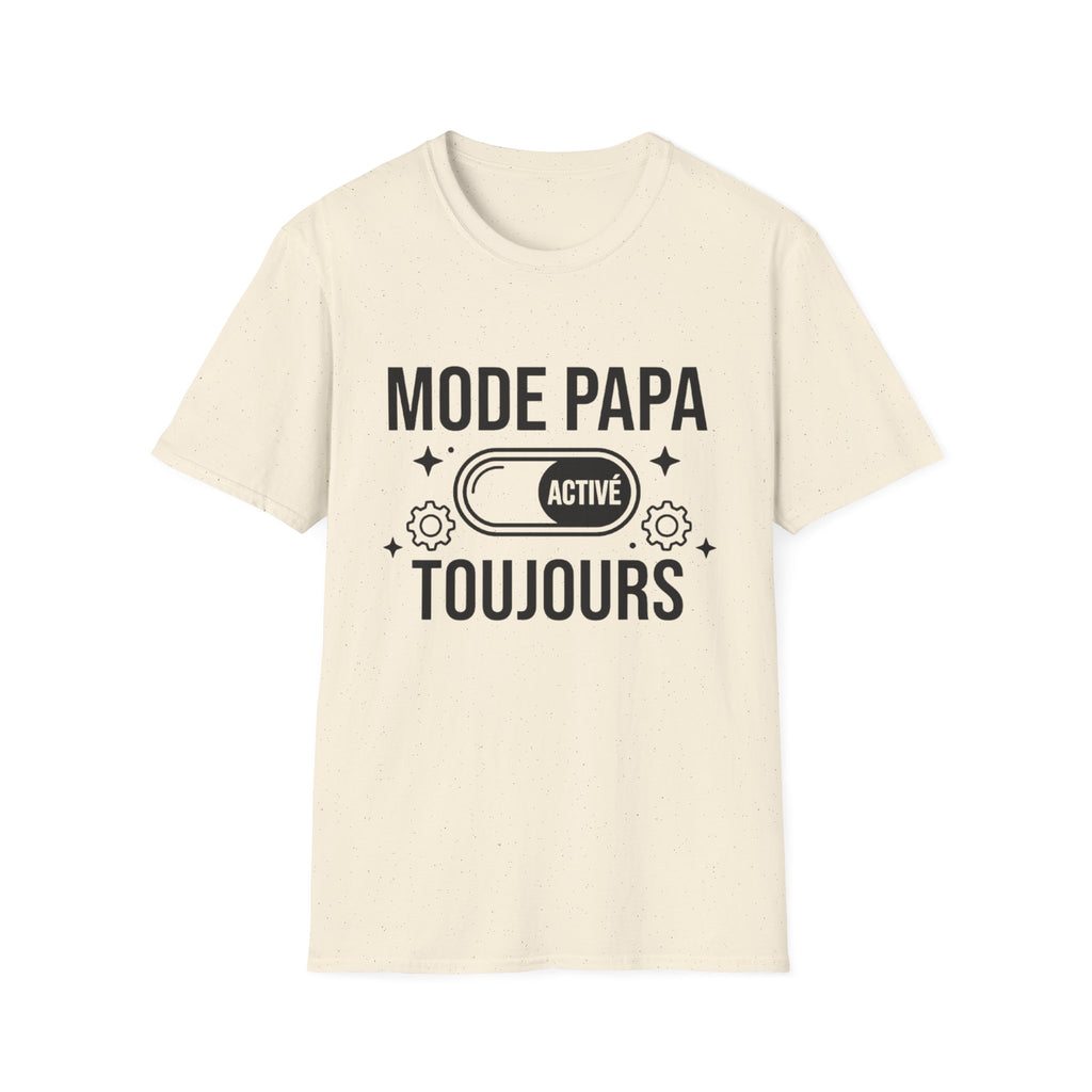 T-Shirt Mode Papa Activé
