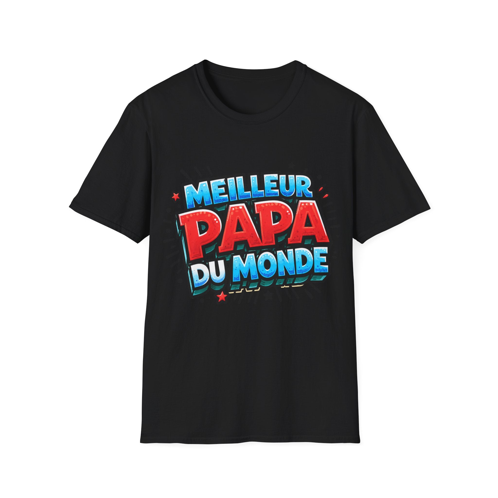 T-Shirt Meilleur Papa Du Monde
