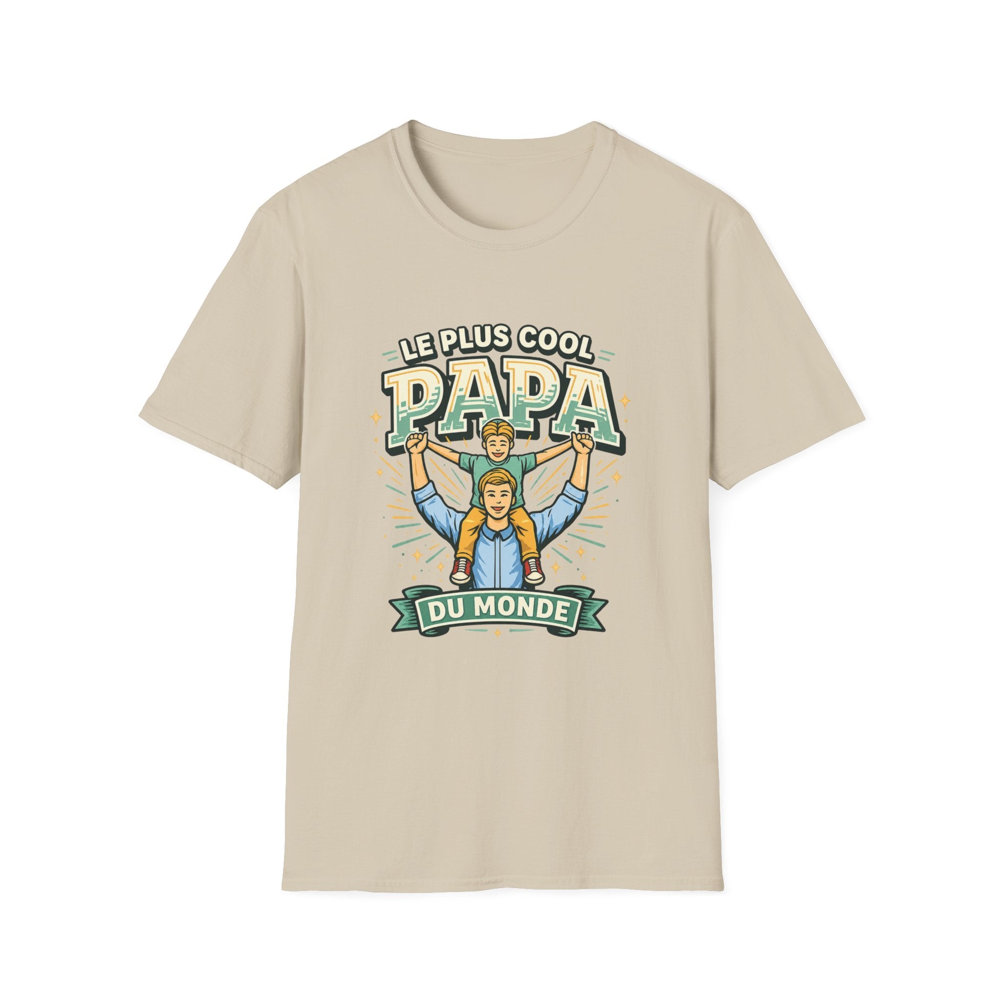 T-Shirt Le Plus Cool Papa