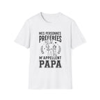 T-Shirt Mes Personnes Préférées M'appellent Papa