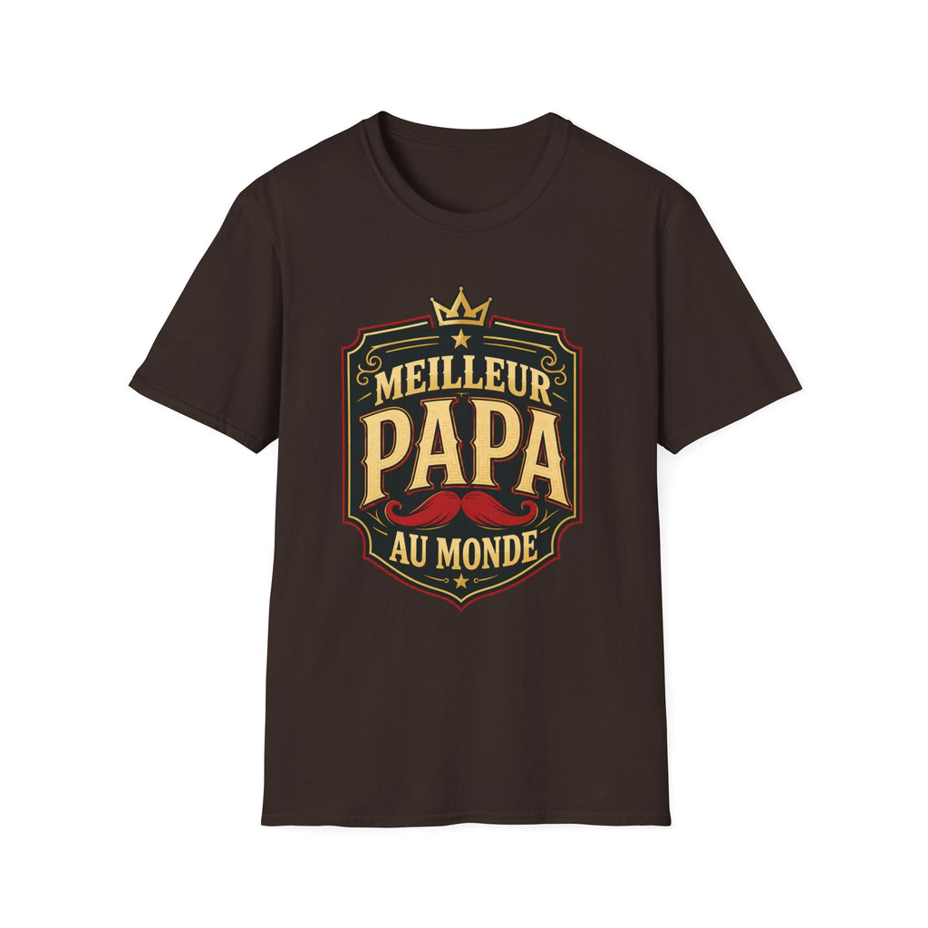 T-Shirt Meilleur Papa Au Monde
