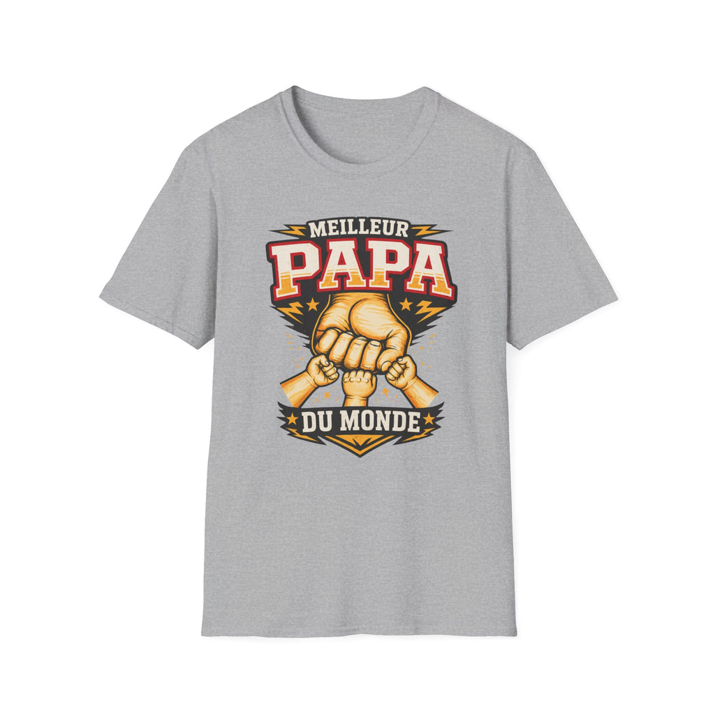 T-Shirt Meilleur Papa Du Monde
