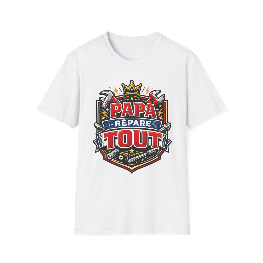 T-Shirt Papa Réparer Tout