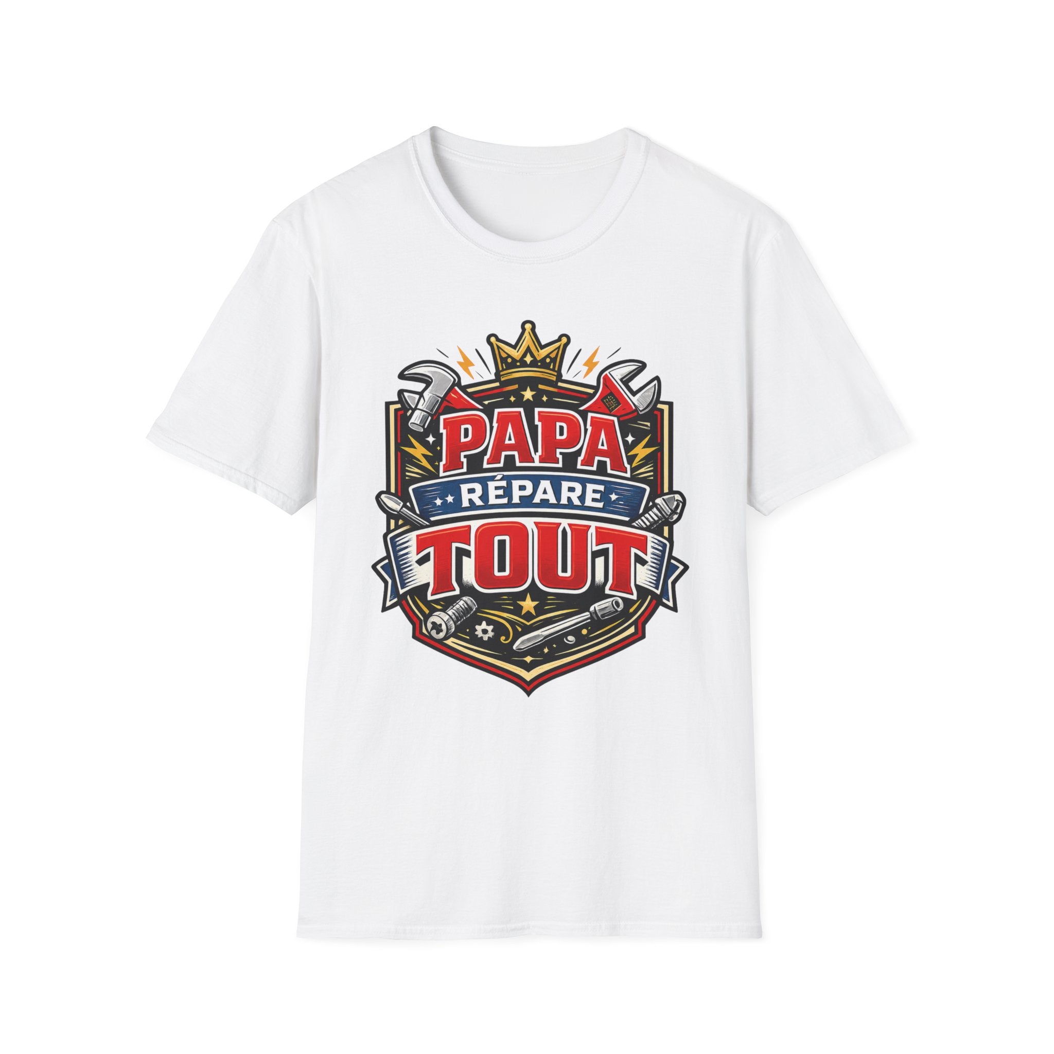 T-Shirt Papa Réparer Tout