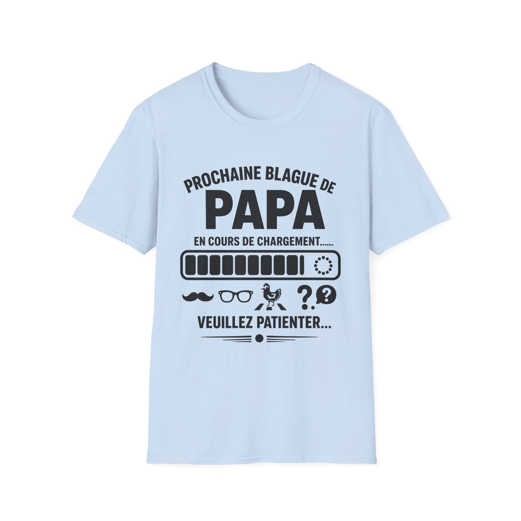 T-Shirt Blague Papa Chargement