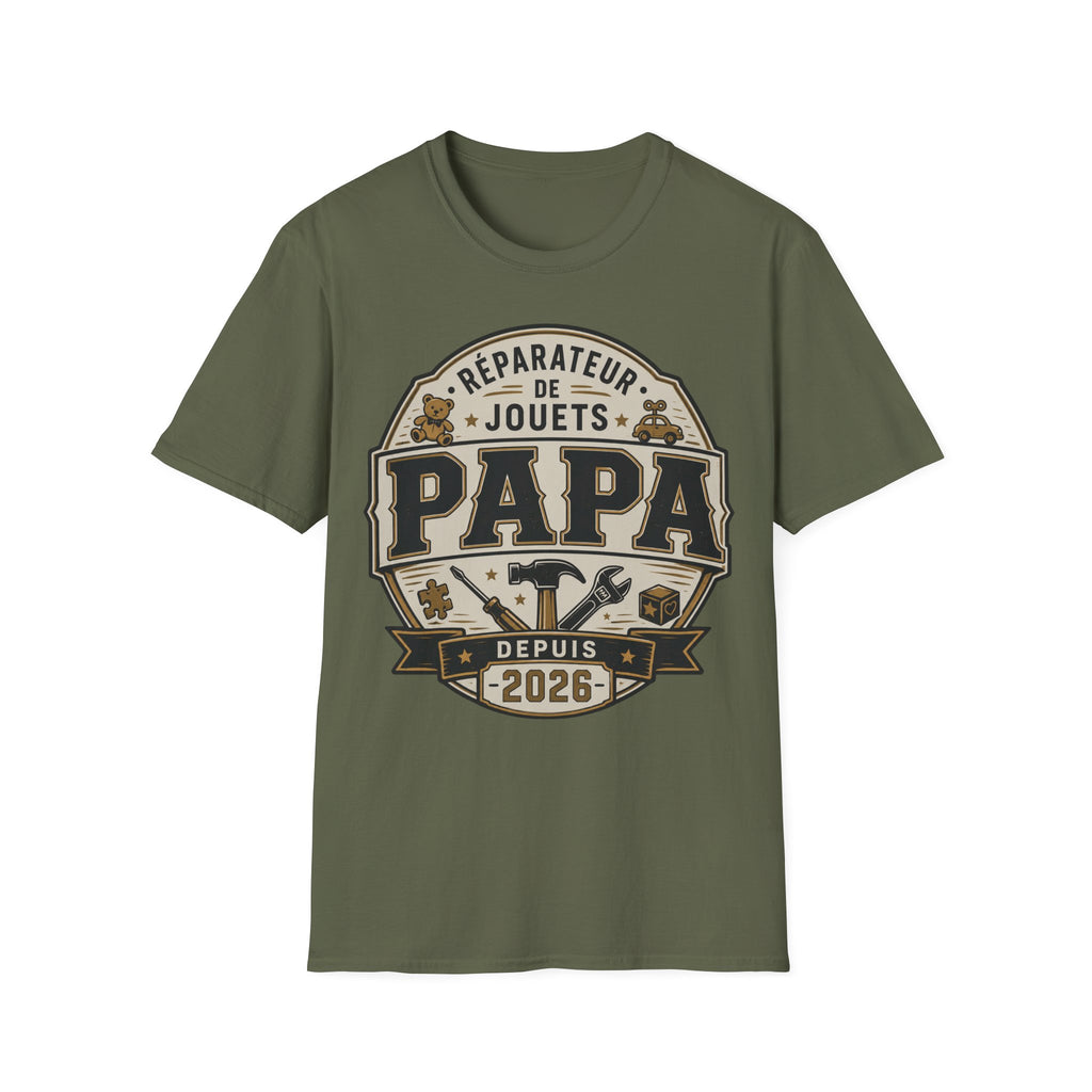 T-Shirt Papa Réparateur de Jouets