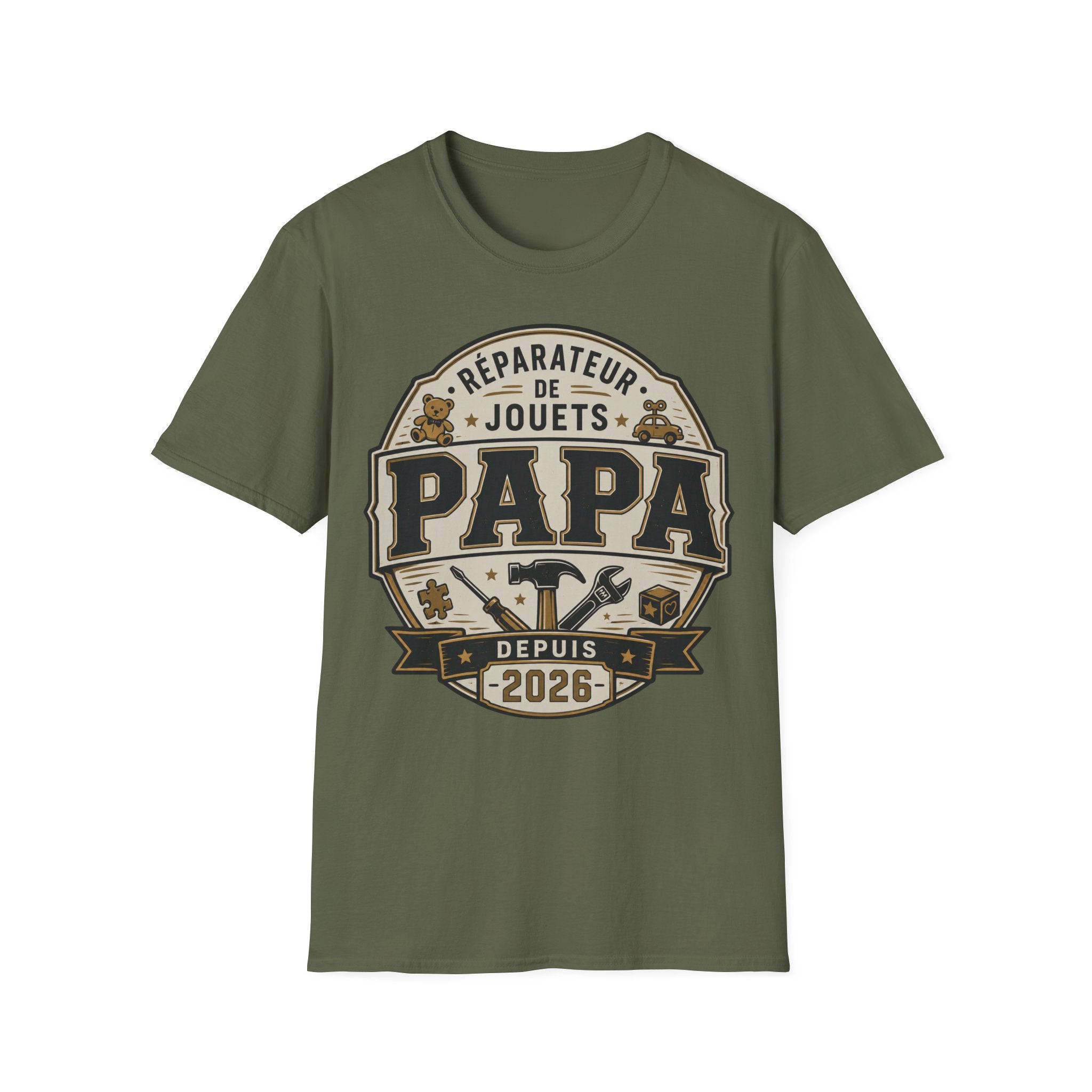 T-Shirt Papa Réparateur de Jouets
