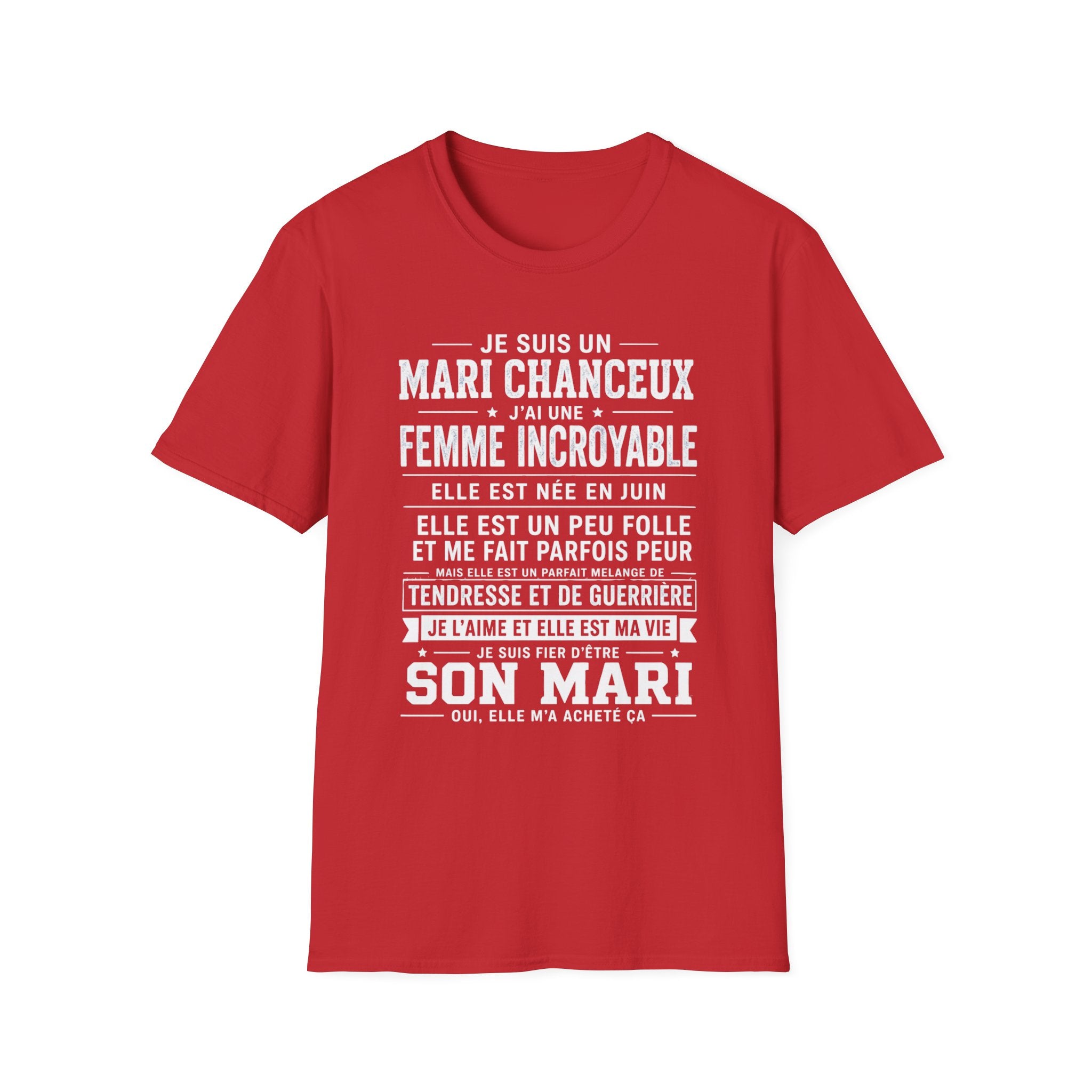 T-Shirt Femme Incroyable Née En JUIN