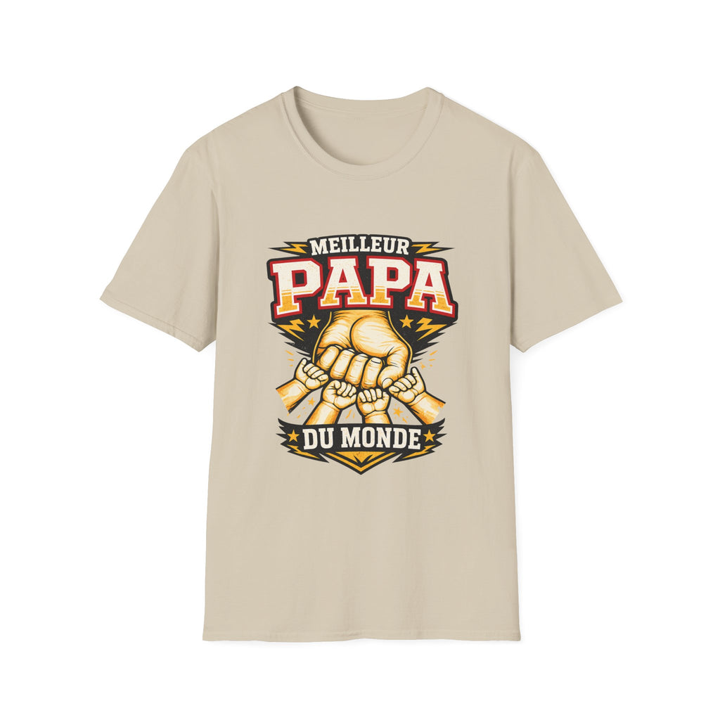 T-Shirt Meilleur Papa Du Monde
