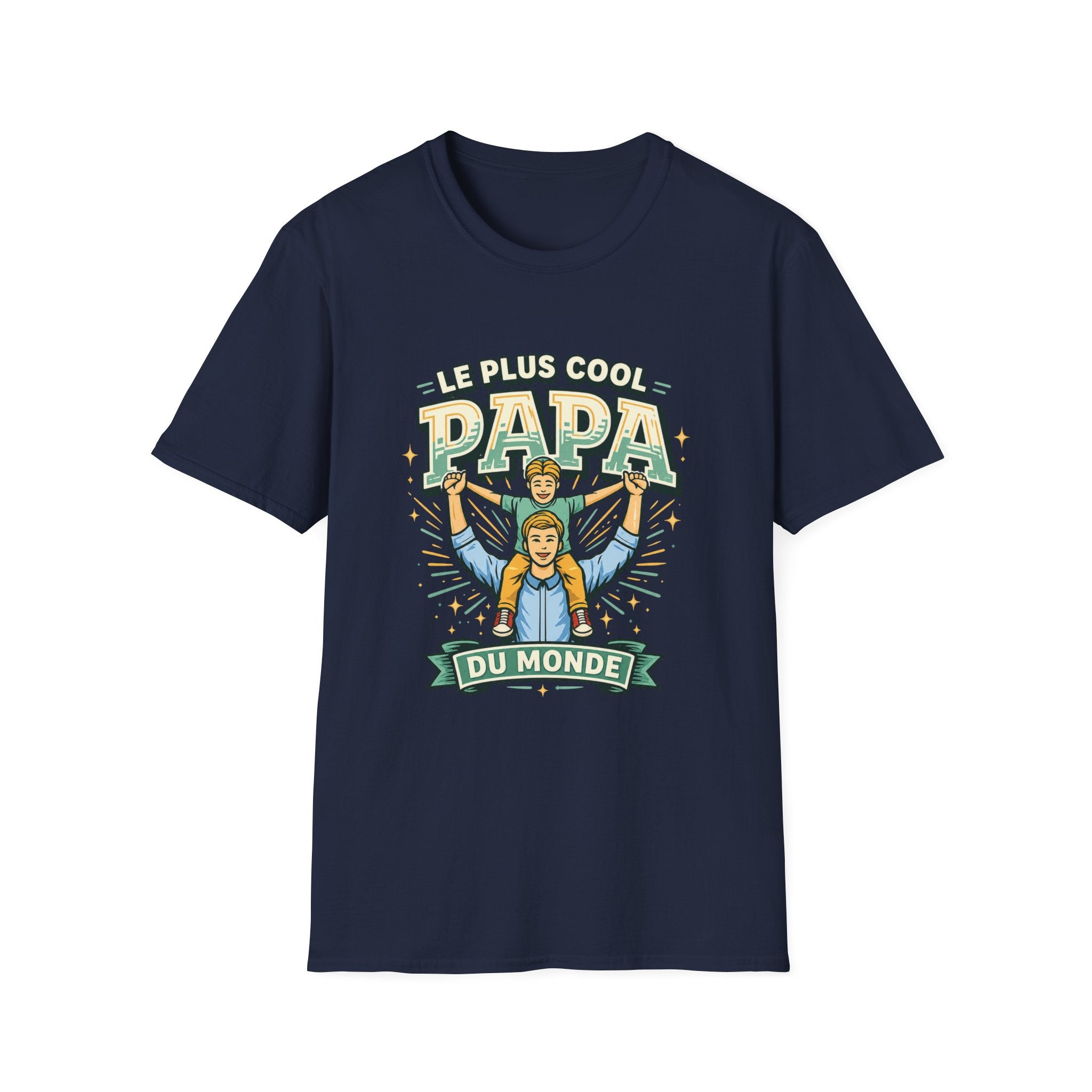 T-Shirt Le Plus Cool Papa