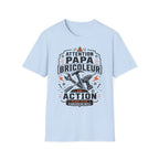 T-Shirt Attention Papa Bricoleur En Action