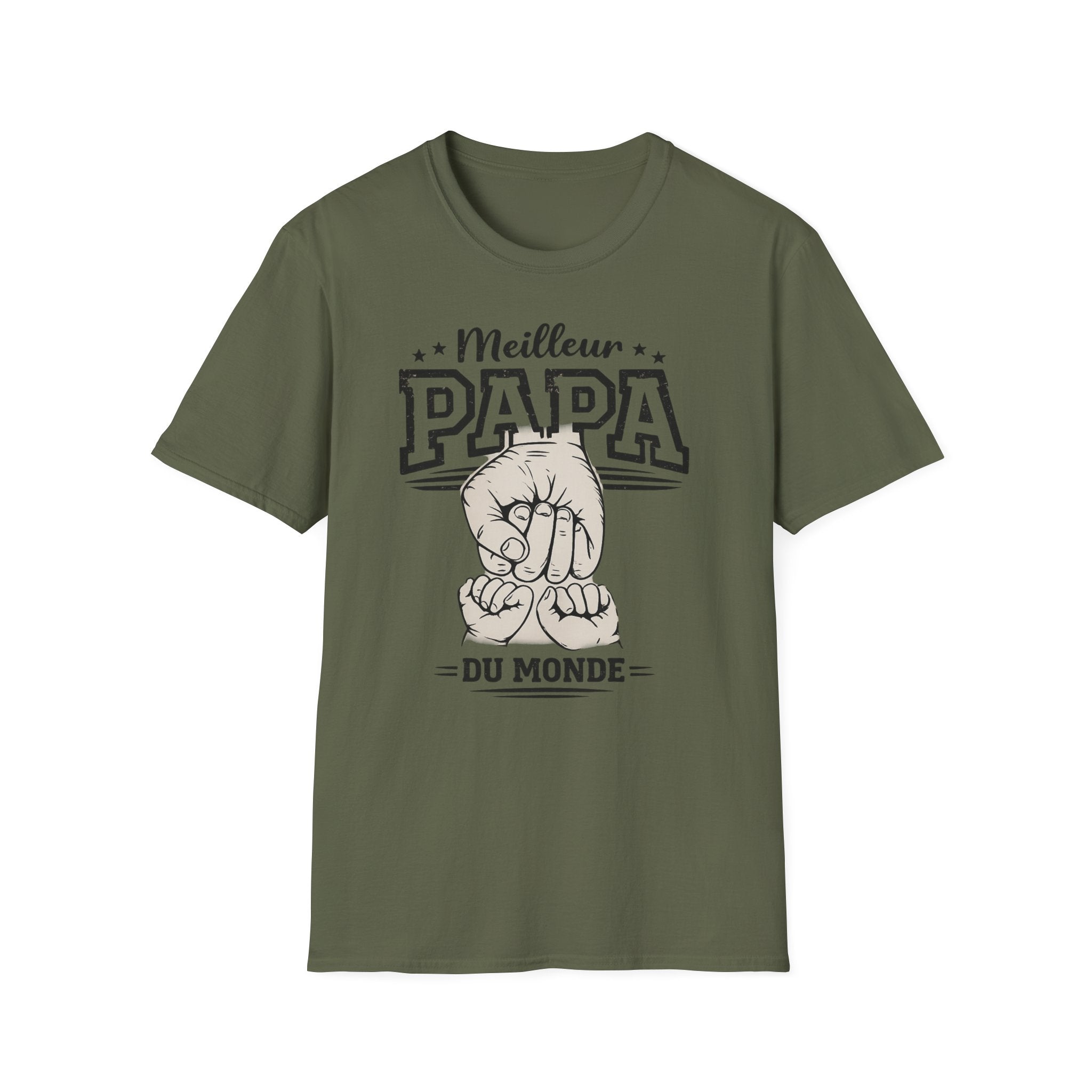 T-Shirt Meilleur Papa Du Monde
