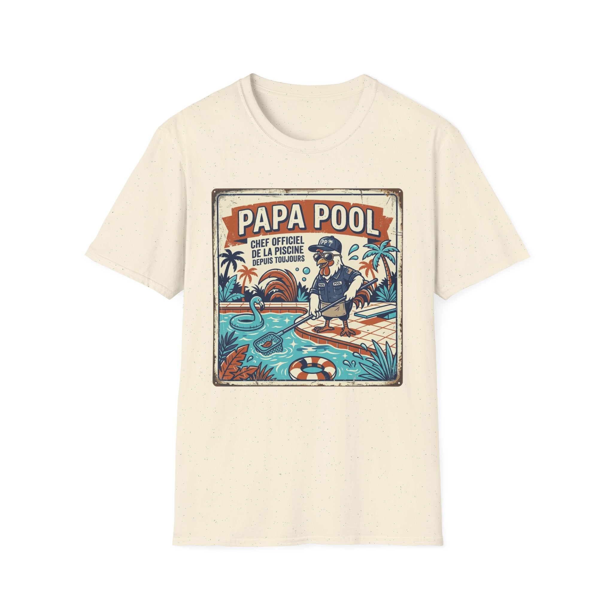 T-Shirt Papa Pool 2
