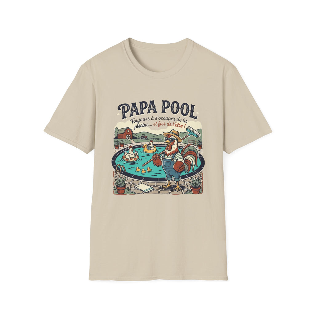 T-Shirt Papa Pool 4