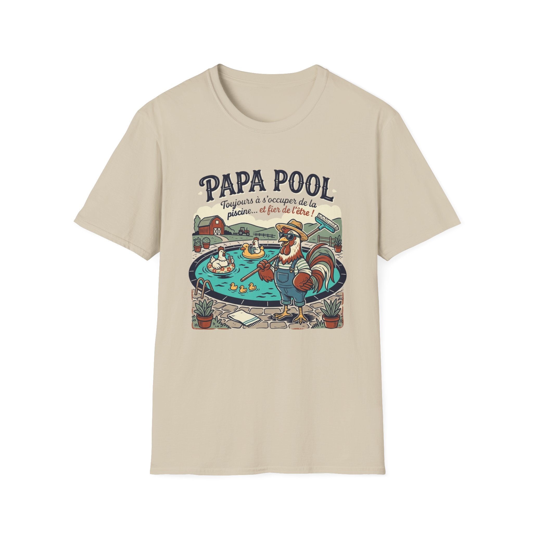 T-Shirt Papa Pool 4