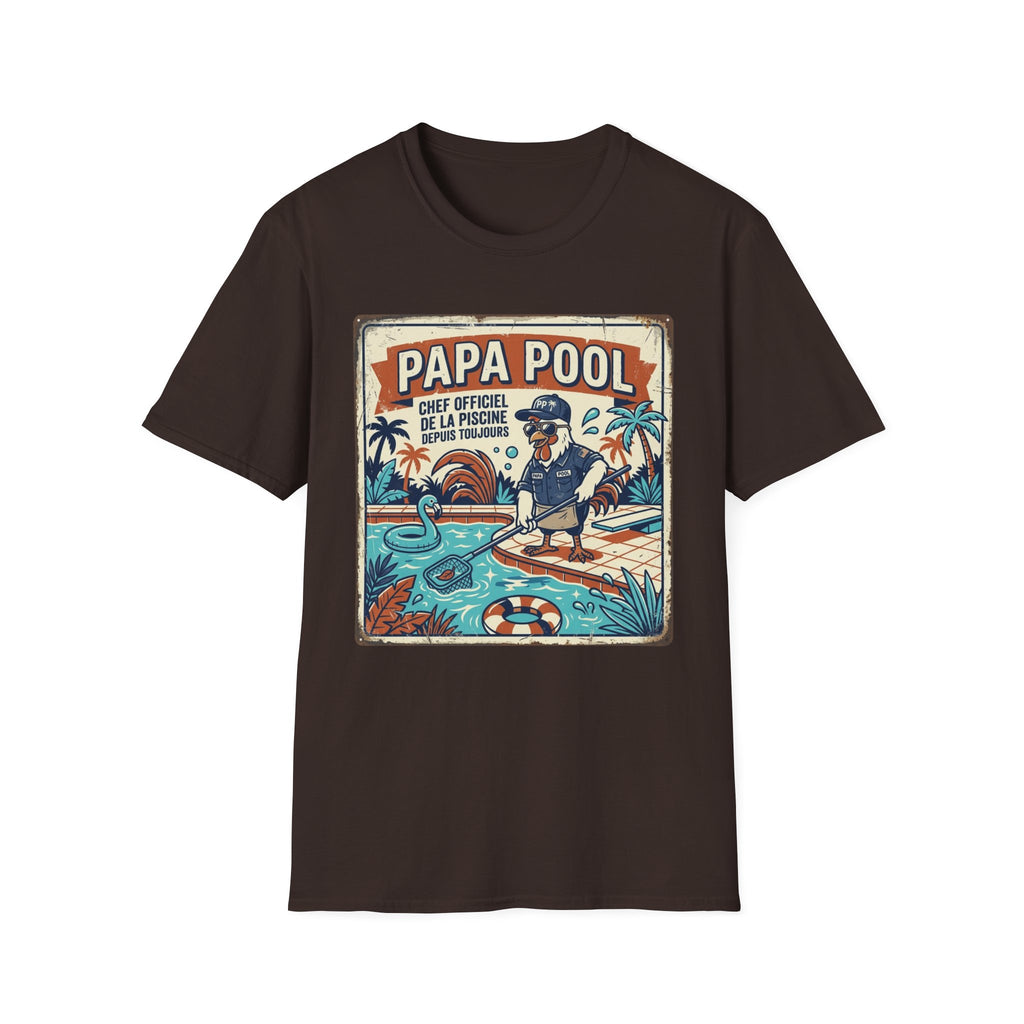 T-Shirt Papa Pool 2