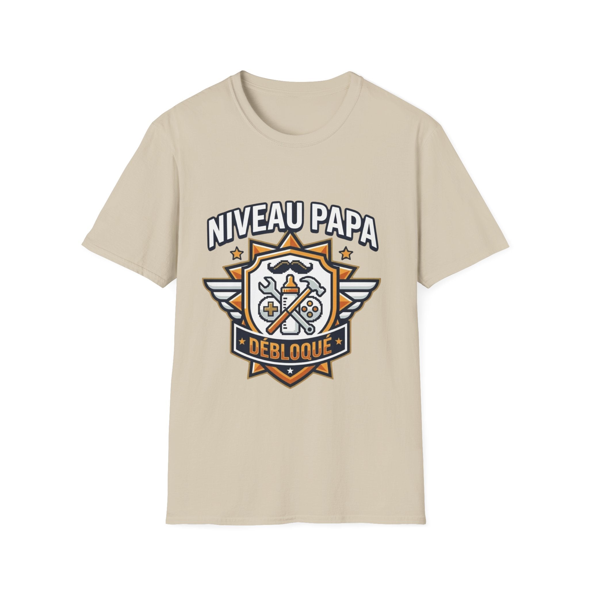 T-Shirt Niveau Papa Débloqué