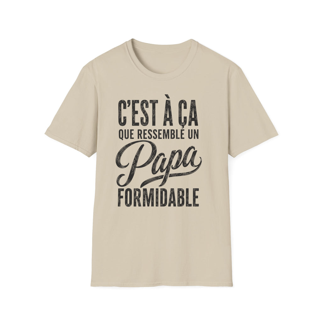 T-Shirt Papa Formidable