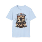 T-Shirt Papa Chef D'équipe A Temps Plein