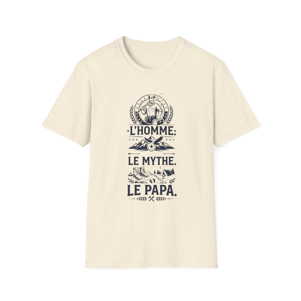 T-Shirt L'homme Le Mythe Le Papa