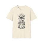 T-Shirt L'homme Le Mythe Le Papa