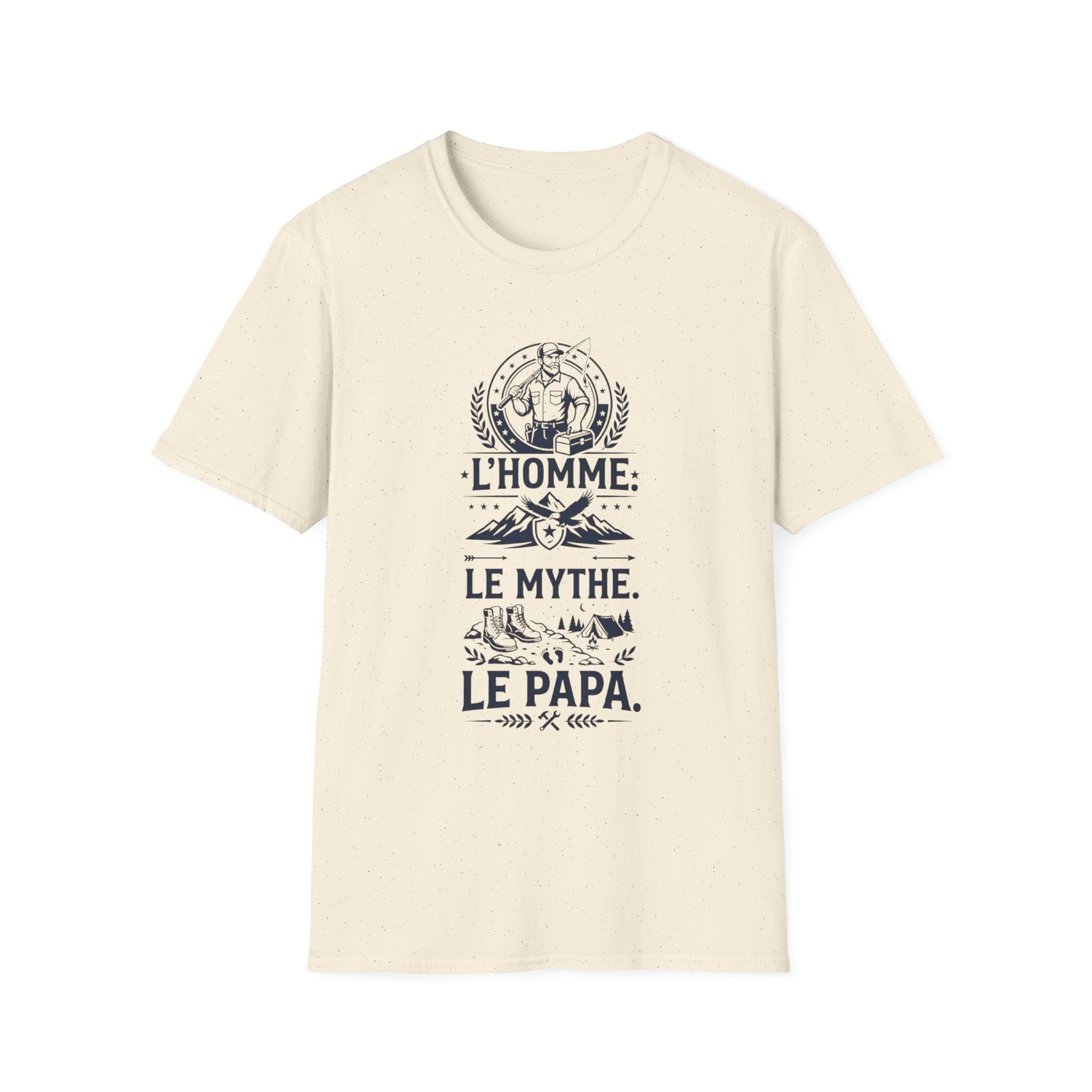 T-Shirt L'homme Le Mythe Le Papa