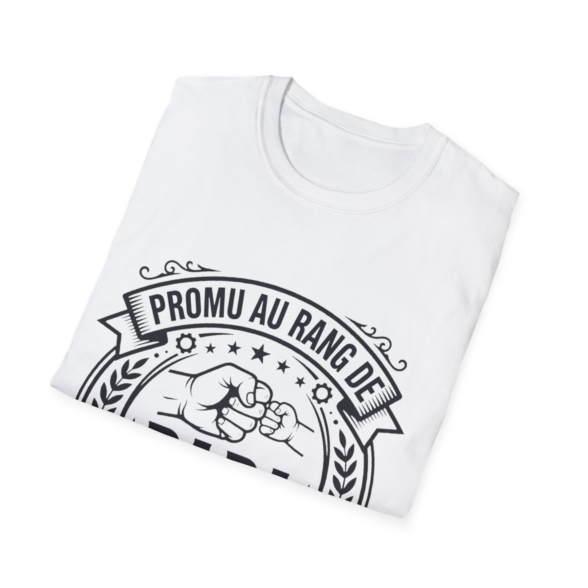 T Shirt Promu Au Rang De Papa