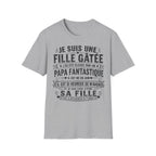 T-Shirt Papa Fantastique Né En Juin
