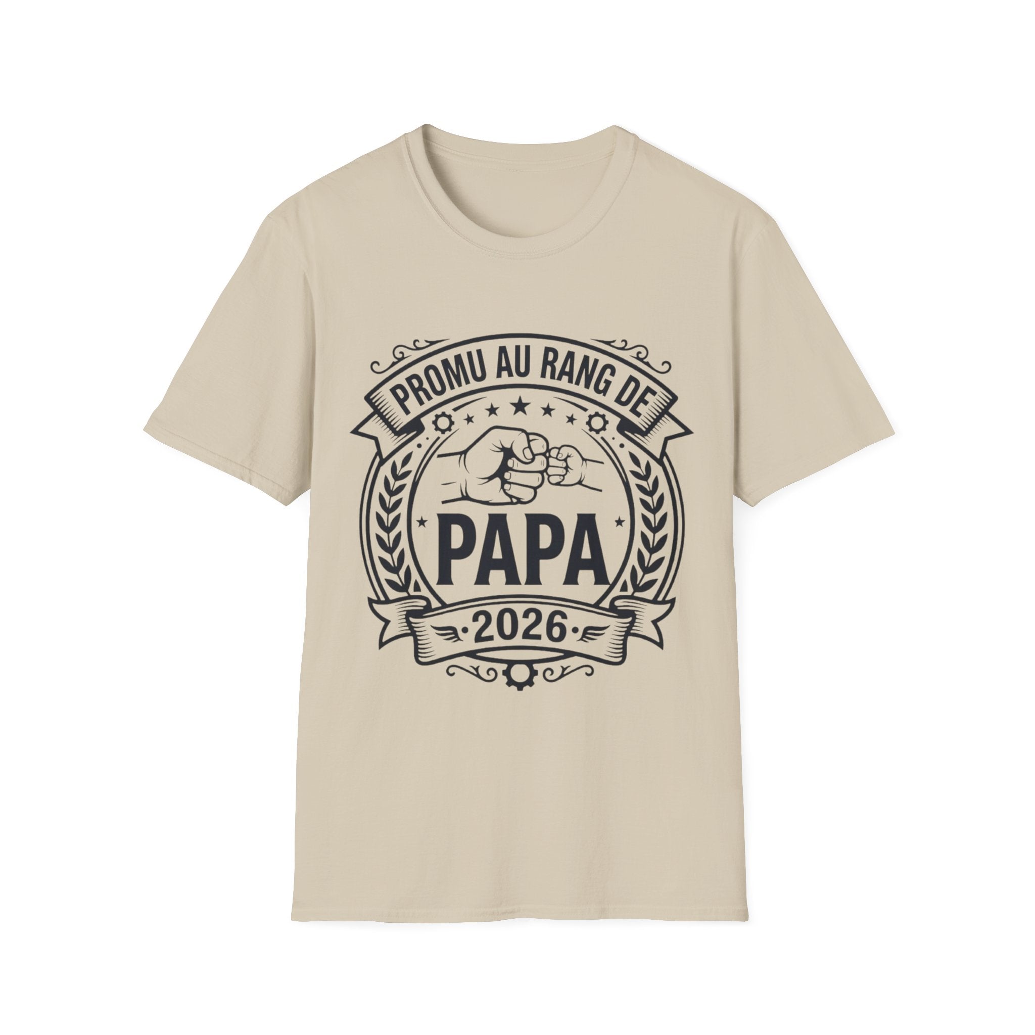T-Shirt Promu Au Rang De Papa