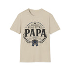 T-Shirt Papa Mon Plus Beau Titre