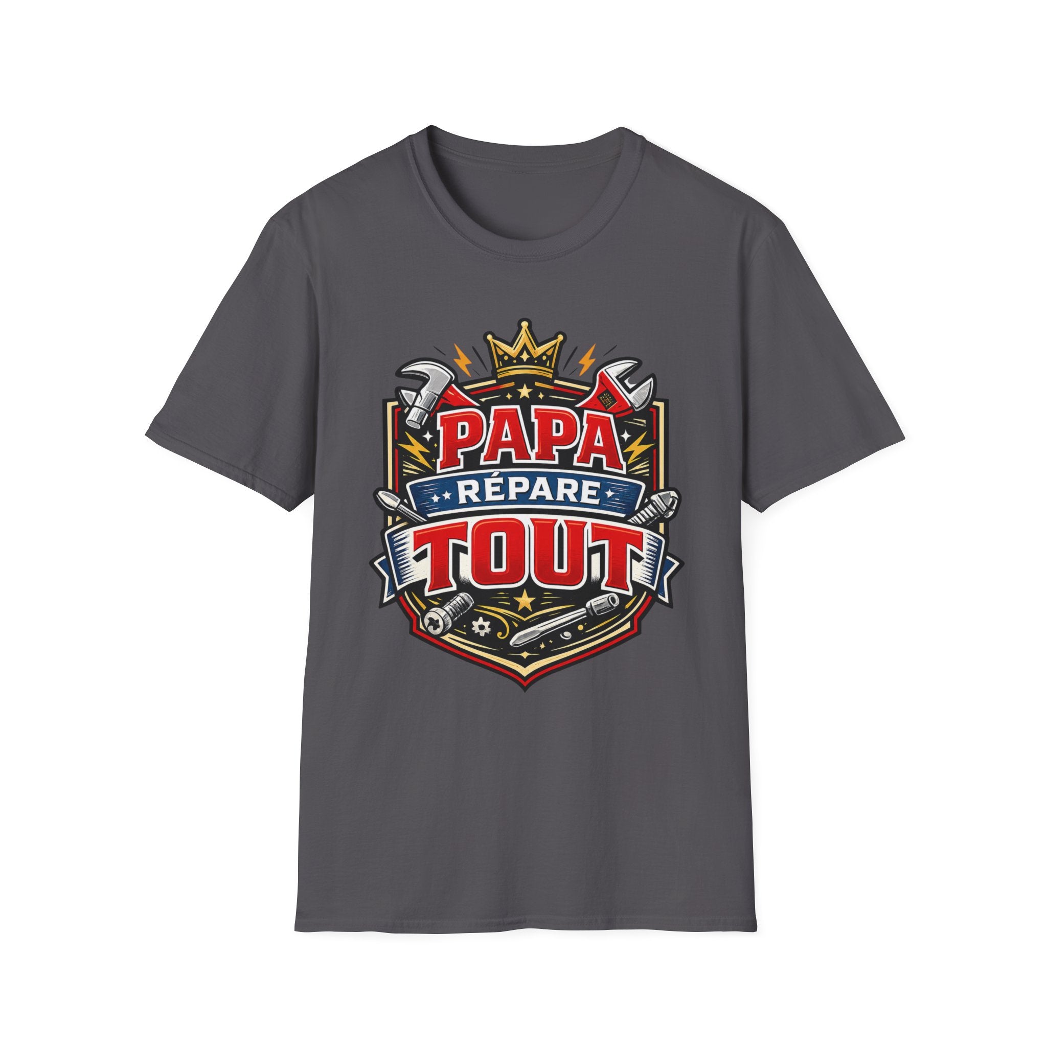 T-Shirt Papa Réparer Tout